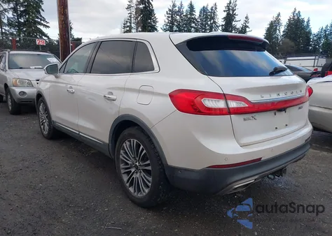 2016 Lincoln Mkx Reserve from USA, damaged, VIN 2LMPJ8LR8GBL47699